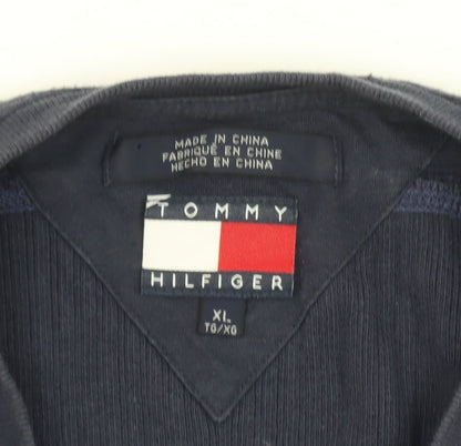 Tommy Hilfiger Men's Blue XL Pullover Crew Neck Sweatshirt