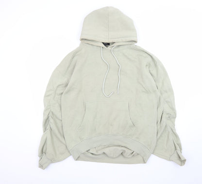 Rising Women’s Beige Pullover Hoodie S/M Hooded Casual Sweatshirt