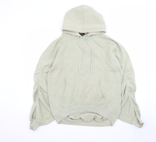 Rising Women’s Beige Pullover Hoodie S/M Hooded Casual Sweatshirt