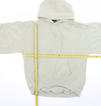 Rising Women’s Beige Pullover Hoodie S/M Hooded Casual Sweatshirt