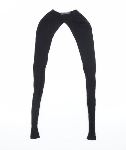 Maniere De Voir Womens Black XS Shrug Knit Cardigan Jumper