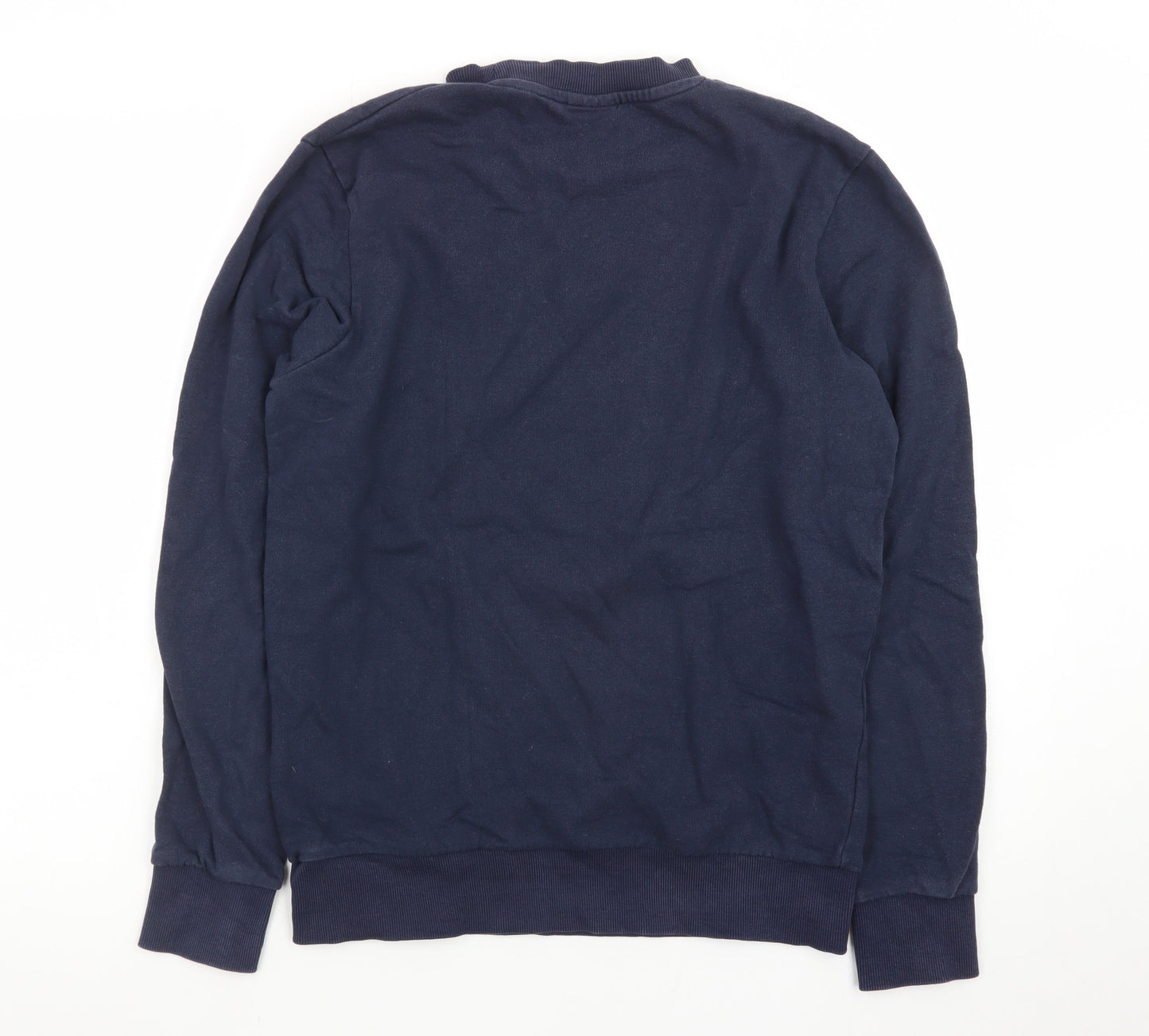 Jack & Jones Men's Blue Crew Neck Pullover Sweatshirt Size S