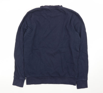 Jack & Jones Men's Blue Crew Neck Pullover Sweatshirt Size S