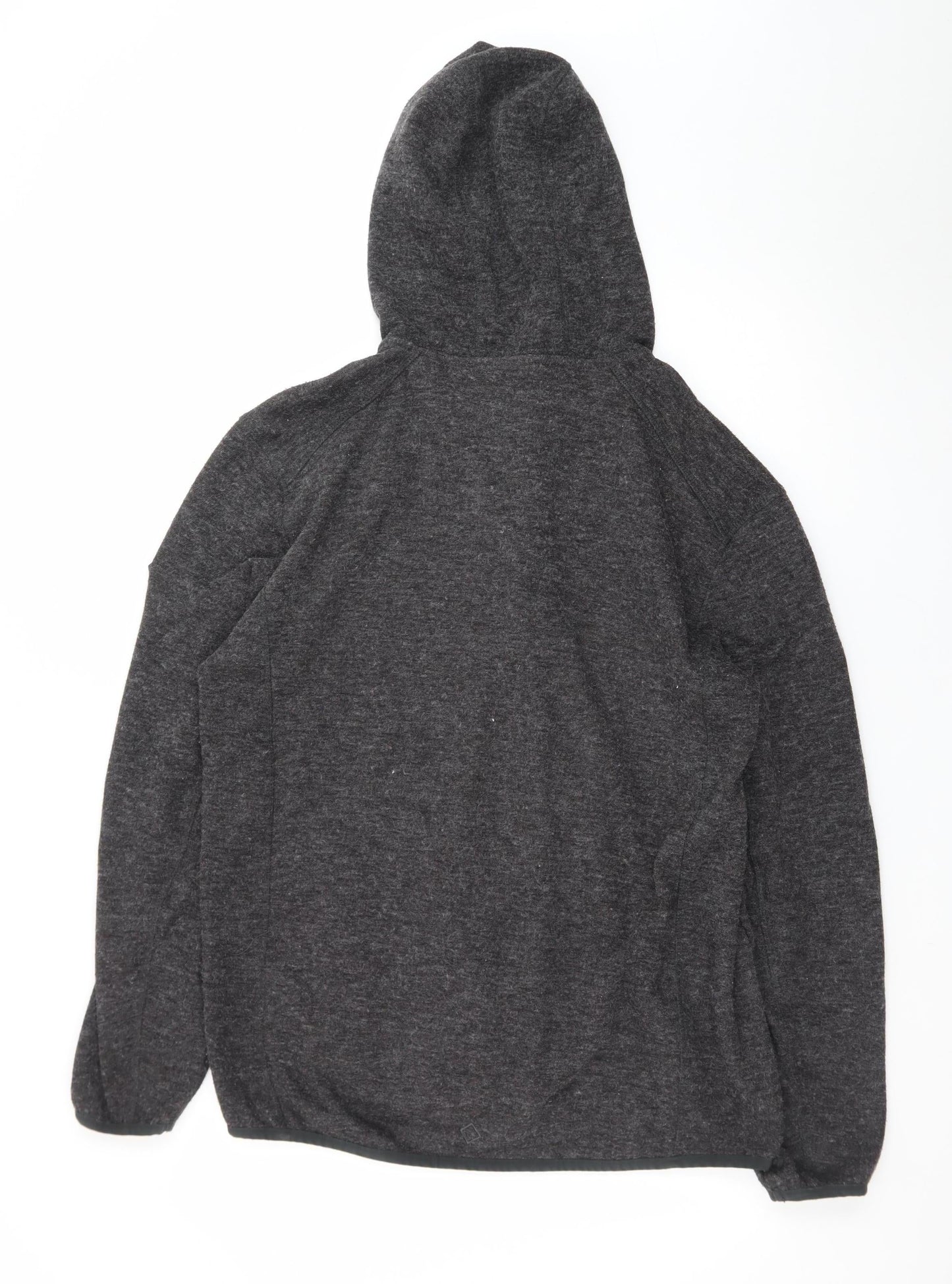 Regatta Men's Grey Full Zip Hooded Outdoor Fleece Jacket L