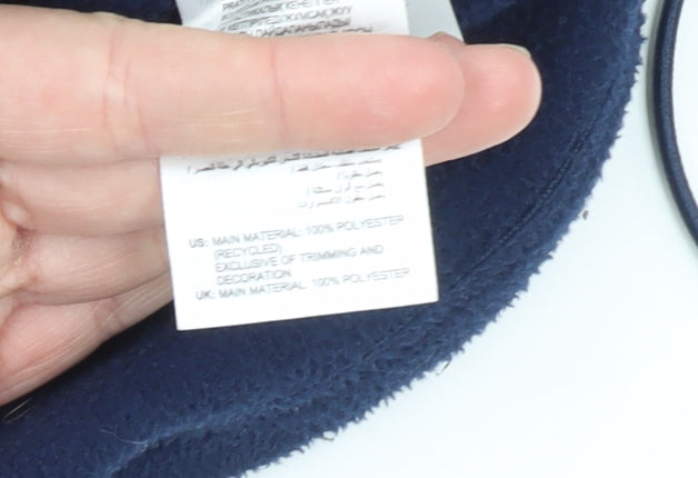 Adidas Men Blue Fleece Full Zip Basic Jacket M Sports Casual