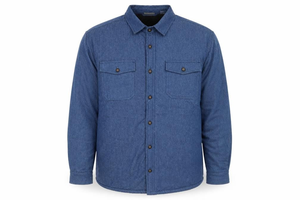 Rugged Earth Outfitters Men's Blue Cotton Flannel XL Jacket
