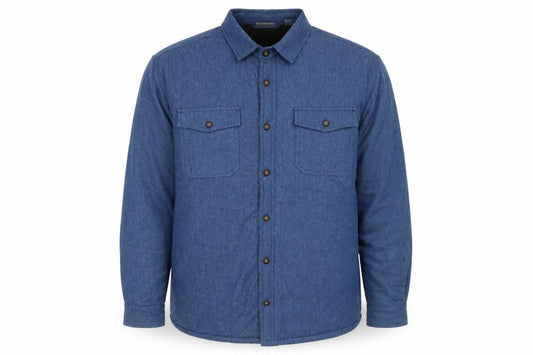 Rugged Earth Outfitters Men's Blue Cotton Flannel XL Jacket