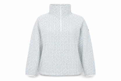 Columbia Women’s Grey 1/4 Zip Fleece Pullover Sweatshirt L