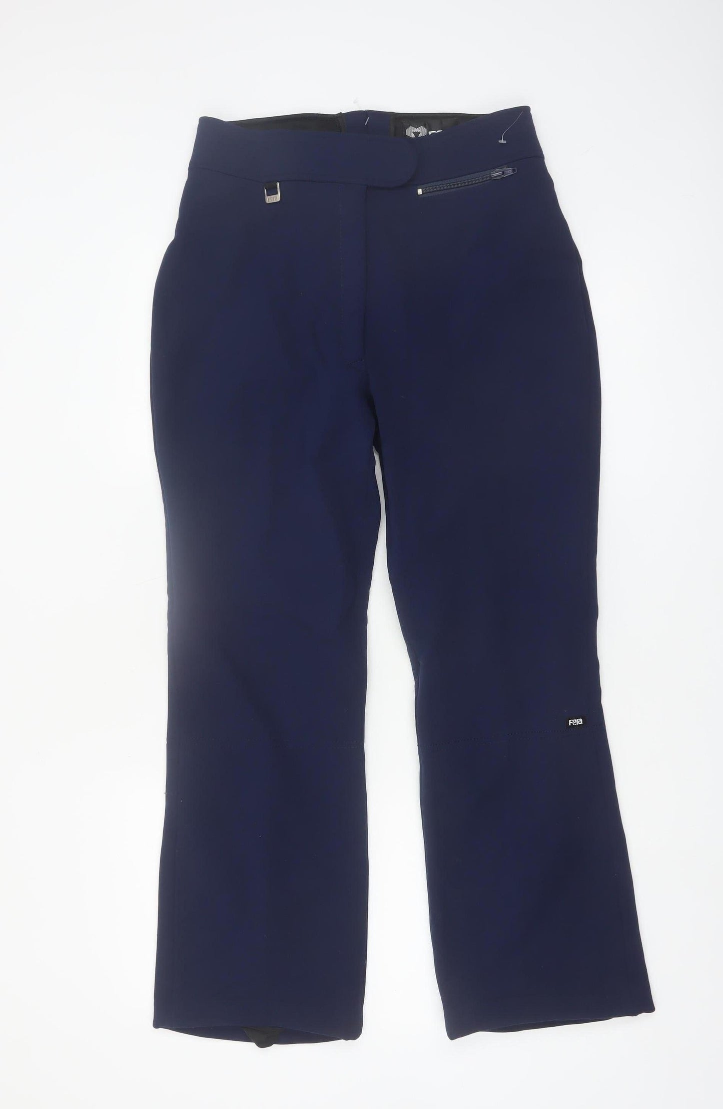 Fera Womens Blue Wool Blend Tall 14L Snow Pants Ski Trousers