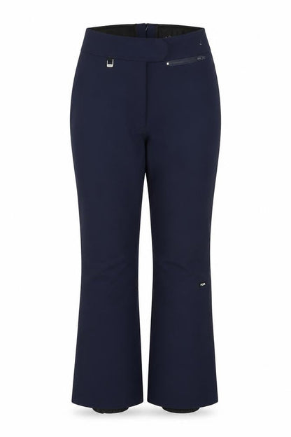 Fera Womens Blue Wool Blend Tall 14L Snow Pants Ski Trousers
