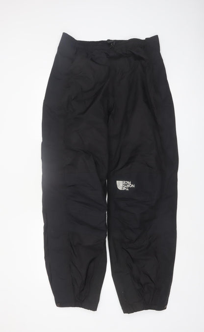 The North Face Mens Black Waterproof Gore-Tex Rain Trousers L