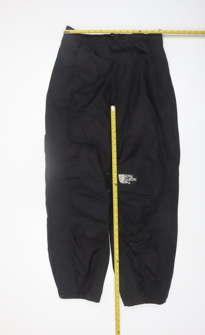 The North Face Mens Black Waterproof Gore-Tex Rain Trousers L