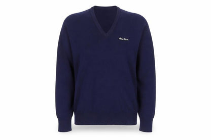 Peter Storm Men’s Blue Wool V-Neck Pullover Jumper M
