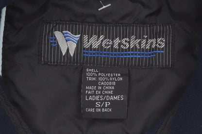 Wetskins Womens Blue Fleece Zip Jacket Size S Full Zip Outdoor