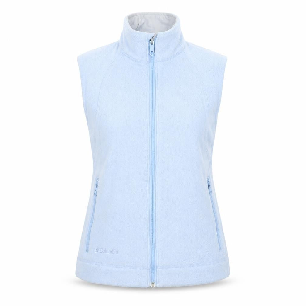 Columbia Women's Blue Fleece Waistcoat Bodywarmer Size S