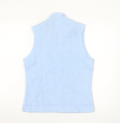 Columbia Women's Blue Fleece Waistcoat Bodywarmer Size S