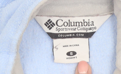 Columbia Women's Blue Fleece Waistcoat Bodywarmer Size S