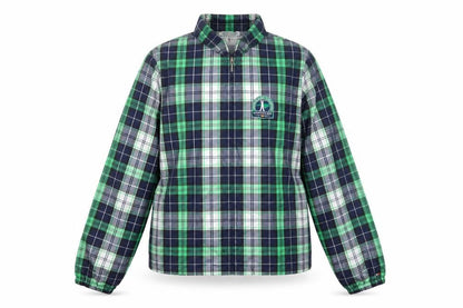 Tommy Hilfiger Women’s Green Checked Windbreaker Jacket S