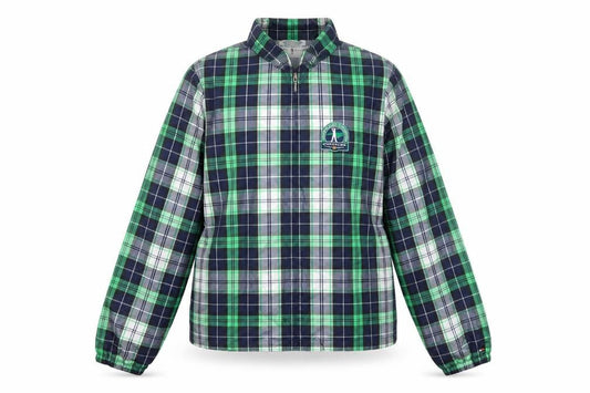 Tommy Hilfiger Women’s Green Checked Windbreaker Jacket S