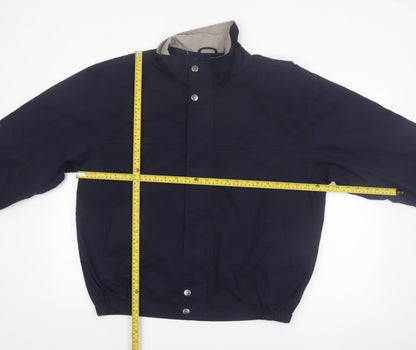 Roundtree & Yorke Men’s Blue L Basic Outdoor Cotton Jacket