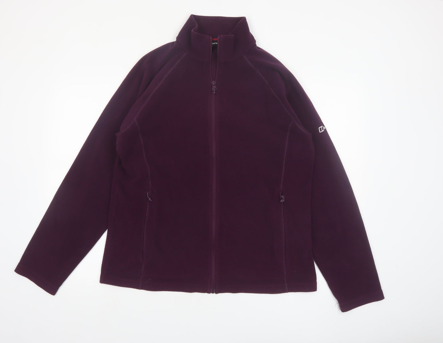Berghaus Women's Purple Fleece Full Zip Jacket Size 18