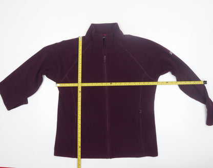 Berghaus Women's Purple Fleece Full Zip Jacket Size 18