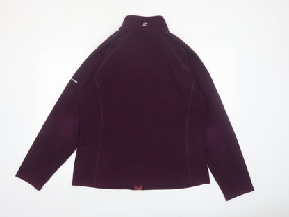 Berghaus Women's Purple Fleece Full Zip Jacket Size 18
