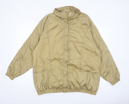 Tudor Court Women’s Beige L Windbreaker Nylon Jacket