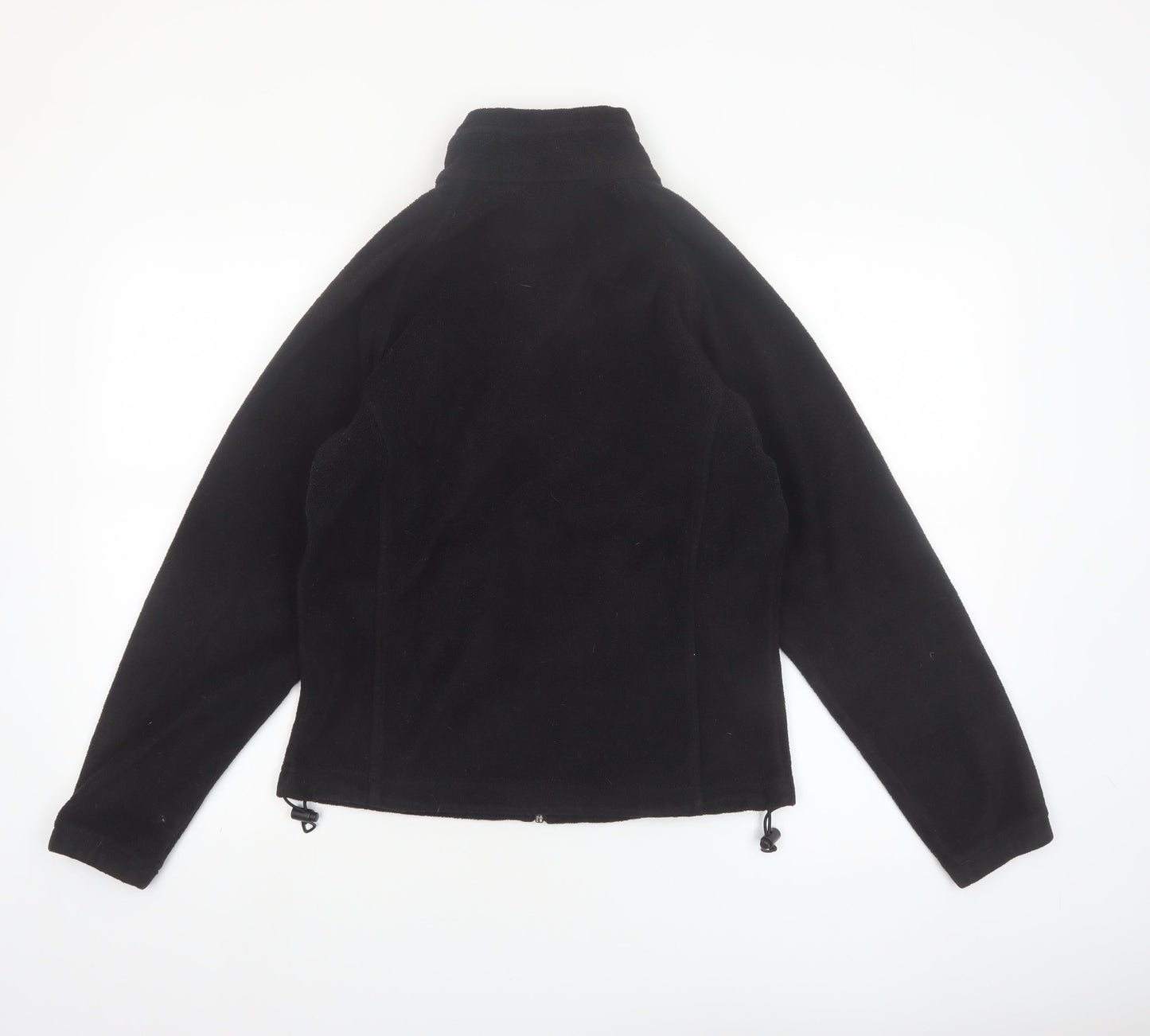 Columbia Women's Black Fleece Full Zip Jacket M Regular Outdoor