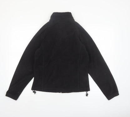 Columbia Women's Black Fleece Full Zip Jacket M Regular Outdoor