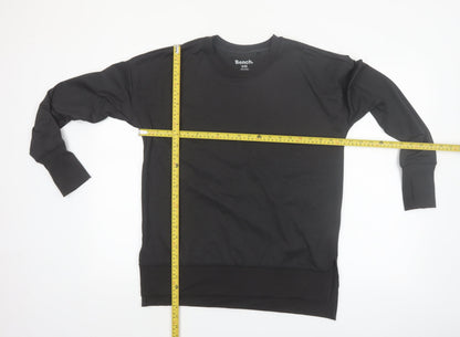 Bench Men's Black Crew Neck Long Sleeve Pullover Top M