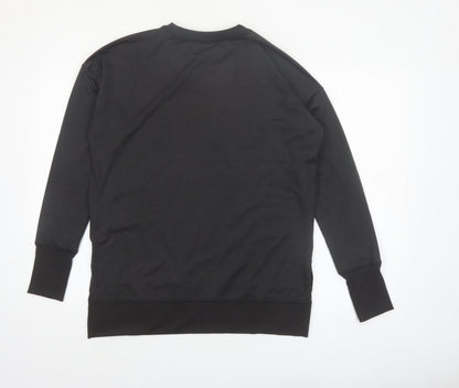 Bench Men's Black Crew Neck Long Sleeve Pullover Top M