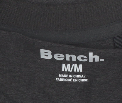 Bench Men's Black Crew Neck Long Sleeve Pullover Top M