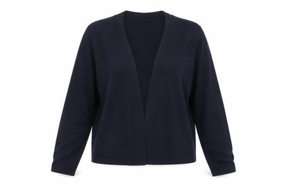 Wallis Women Navy Blue Cardigan Small Viscose Blend Knitwear