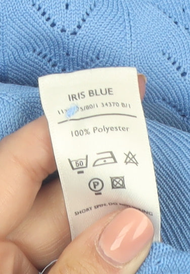 Berkertex Women’s Blue V-Neck Button Cardigan Size 18