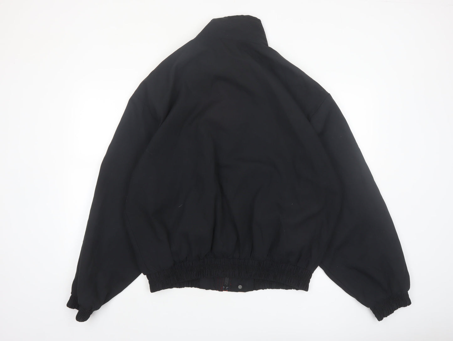 King Louie Men’s Black Bomber Jacket XL Nylon Lined Classic Style