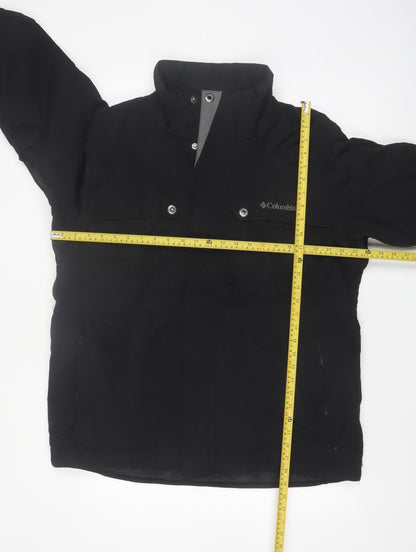 Columbia Men's Black L Waterproof Insulated Winter Jacket