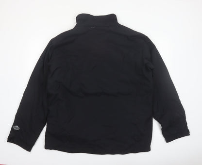 Columbia Men's Black L Waterproof Insulated Winter Jacket