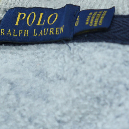 Ralph Lauren Men’s Blue Full Zip Hoodie L Regular Cotton Fleece