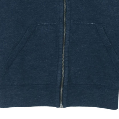 Ralph Lauren Men’s Blue Full Zip Hoodie L Regular Cotton Fleece