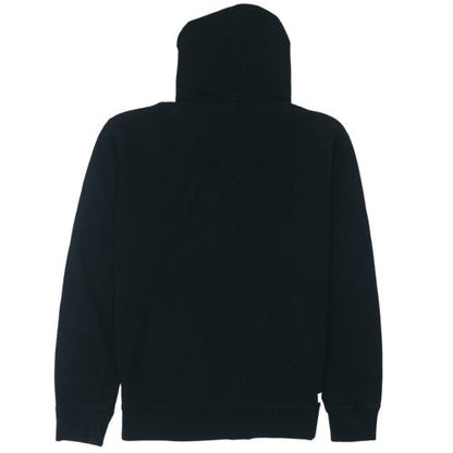 Diesel Men's Black 2XL Full Zip Hoodie with Logo Print