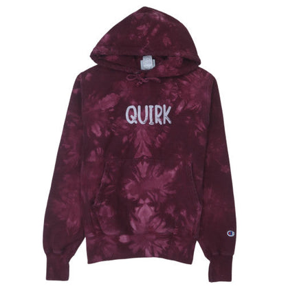 Champion Women’s Burgundy Tie-Dye Pullover Hoodie Small