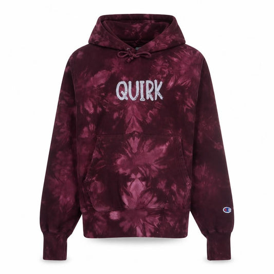 Champion Women’s Burgundy Tie-Dye Pullover Hoodie Small