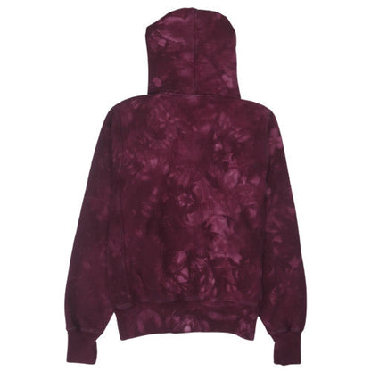 Champion Women’s Burgundy Tie-Dye Pullover Hoodie Small