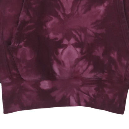 Champion Women’s Burgundy Tie-Dye Pullover Hoodie Small