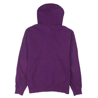 Nike Women's Purple Pullover Hoodie Size M Cotton Blend Logo