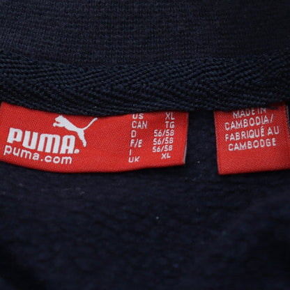 Puma Men's Blue XL Pullover Crew Neck Fleece Sports Sweatshirt