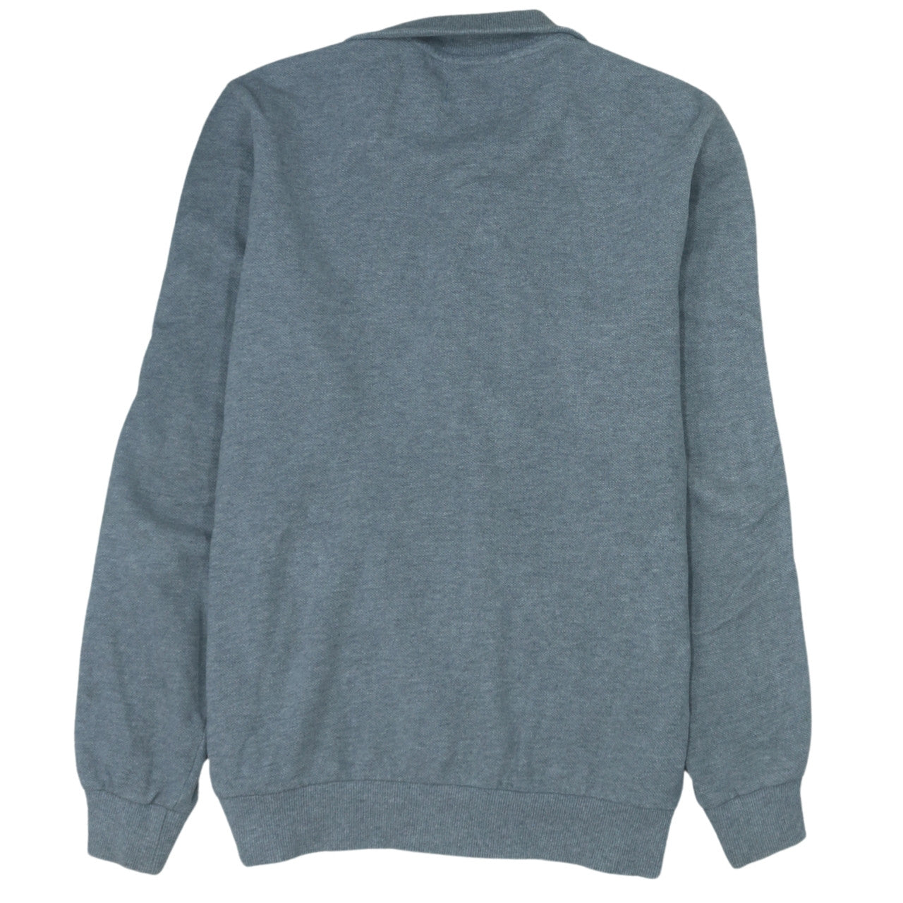 Adidas Men's Grey Full Zip Sweatshirt Size S Collared Fleece