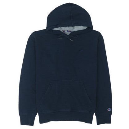 Champion Men's Blue Pullover Hoodie M Regular Fit Fleece Sweatshirt