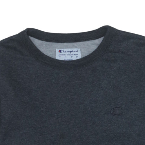 Champion Mens Grey Crew Neck Pullover Sweatshirt Size M